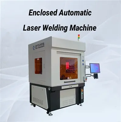 Sikkerhedsindkapslet Automatisk Lasersvejsemaskine til salg
